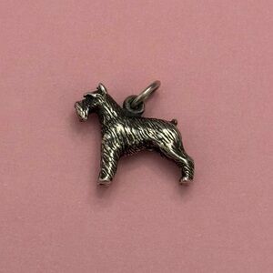 James Avery Retired Schnauzer Charm